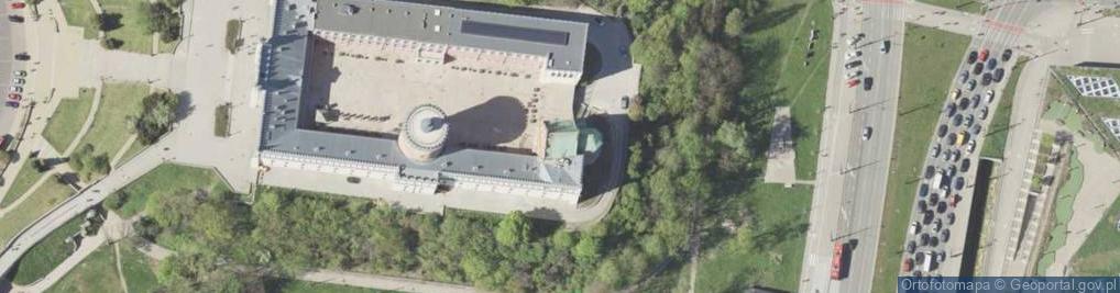 Zdjęcie satelitarne Lublin Castle Chapel Tower