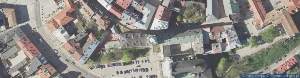 Zdjęcie satelitarne Lublin Plac Katedralny 1860