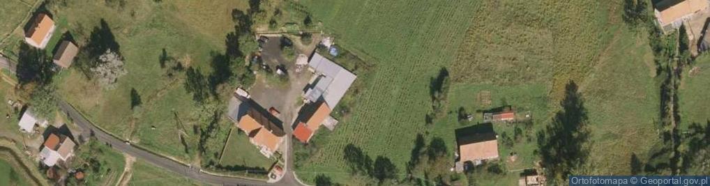 Zdjęcie satelitarne Lubomierz kościół Wniebowzięcia NMP i Św. Maternusa 1