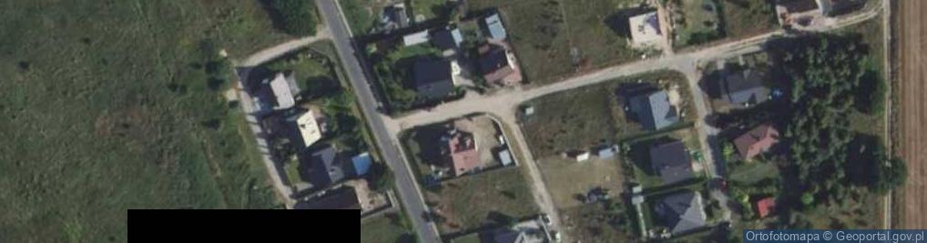 Zdjęcie satelitarne Luciny kapliczka