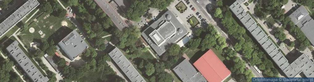 Zdjęcie satelitarne Ludowy (People's) Theater, 34 Teatralne Estate, Nowa Huta,Krakow,Poland