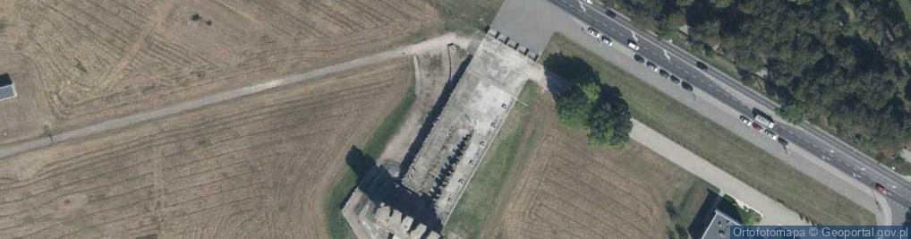 Zdjęcie satelitarne Majdanek123
