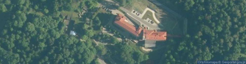 Zdjęcie satelitarne Maków Podhalański - Long-Term Care Division of Medical Sciences. St. Catherine of Siena (the former tuberculosis sanatorium), ul. Mickiewicza