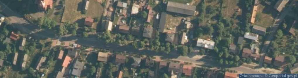 Zdjęcie satelitarne Małyń-kosciol