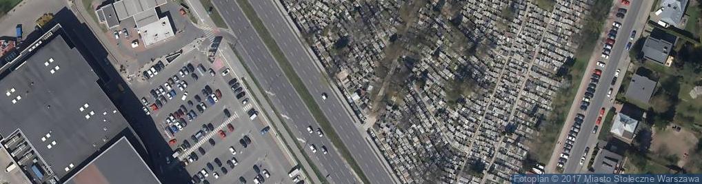 Zdjęcie satelitarne Mauzoleum Barejów