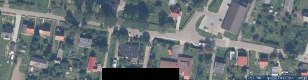 Zdjęcie satelitarne Mazecino kosciol bok 2