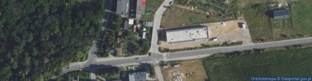 Zdjęcie satelitarne Mechlin kaplica