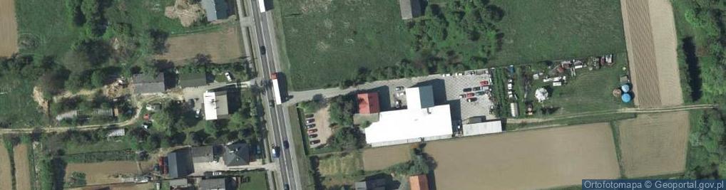 Zdjęcie satelitarne Michałowice chata