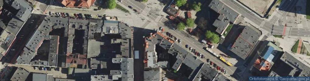 Zdjęcie satelitarne Mickiewicza 22 Katowice