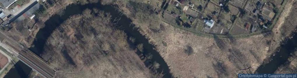 Zdjęcie satelitarne Międzyrzecz - ratusz