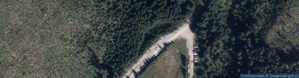 Zdjęcie satelitarne Mięguszowieckie Szczyty z Włosienicy