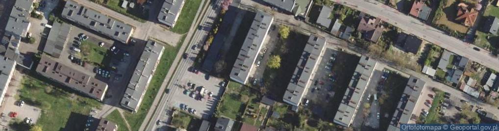Zdjęcie satelitarne Miejski dom kultury w radomsku