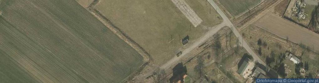 Zdjęcie satelitarne Mierczyce dworzec 1