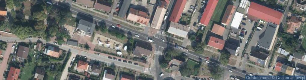 Zdjęcie satelitarne Mierzyn (powiat policki) kosciol 1