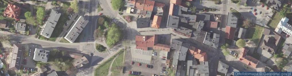 Zdjęcie satelitarne Mikołów - ul. Krakowska