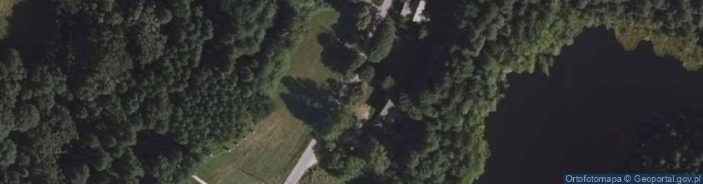 Zdjęcie satelitarne Miniskansen w Krzywym wnetrze drewutnia