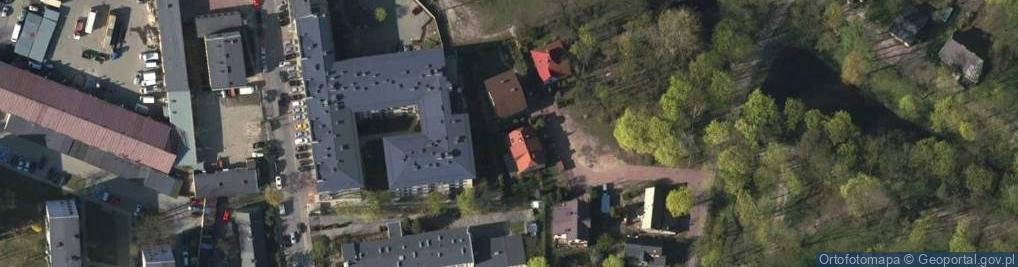 Zdjęcie satelitarne Mińsk Mazowiecki oczyszczalnia