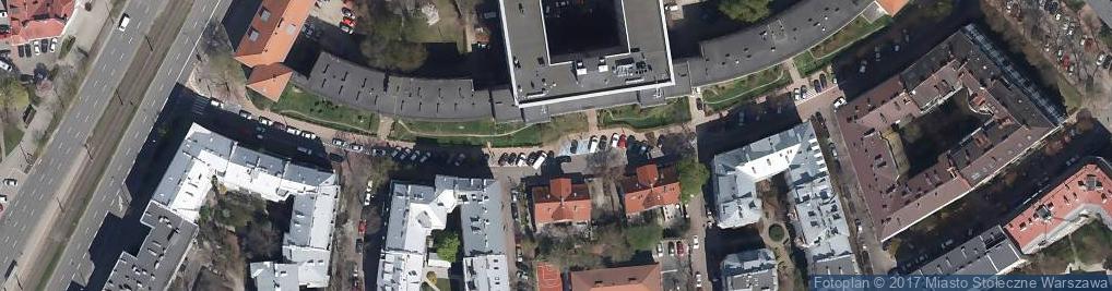 Zdjęcie satelitarne Mochnackiego 29 tablica