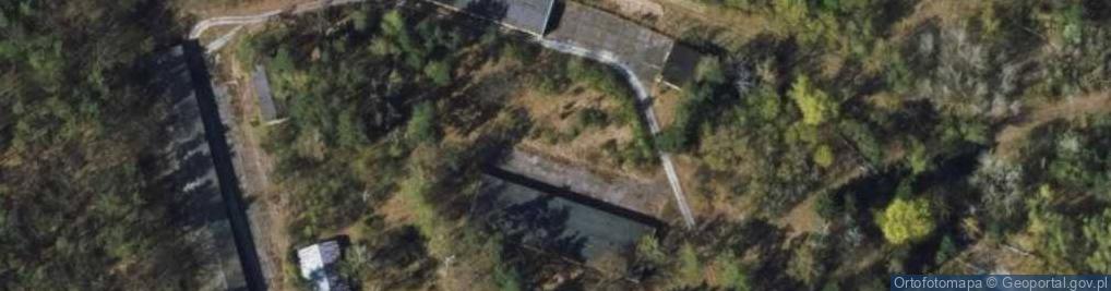 Zdjęcie satelitarne Modlin fort xv dzielo lewobarkowe