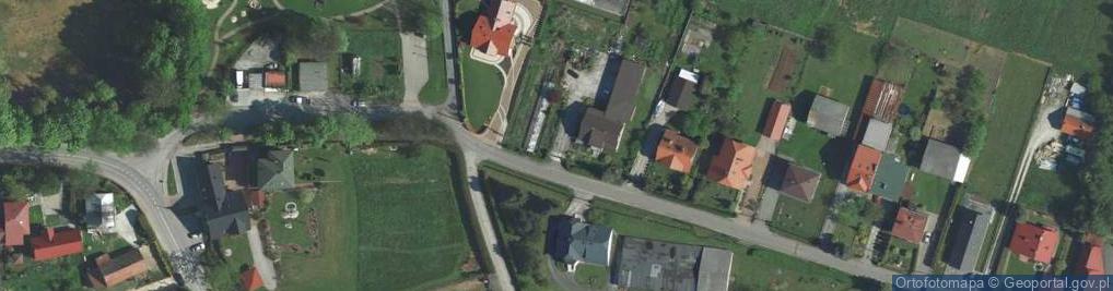 Zdjęcie satelitarne Modlnica wizyta Mościckiego