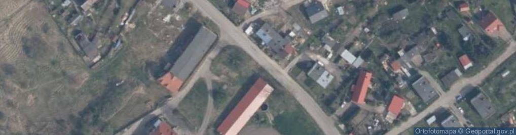 Zdjęcie satelitarne Mokrzyca Mała zabytkowy dom2