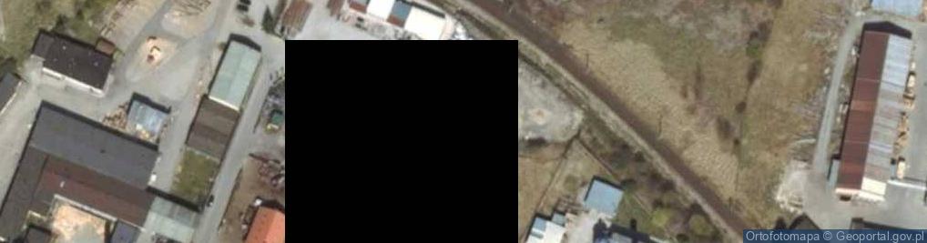 Zdjęcie satelitarne Morąg - pałac Dohnów