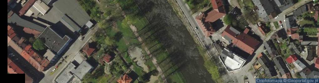 Zdjęcie satelitarne Most Družby