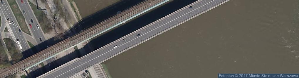 Zdjęcie satelitarne Most Gdański