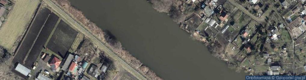 Zdjęcie satelitarne Most nad Kanałem Rybnym