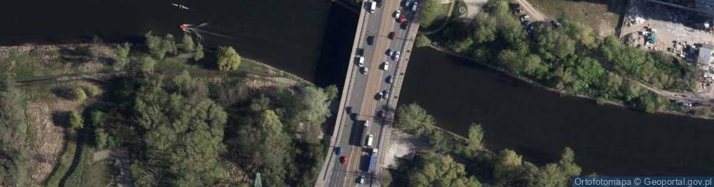 Zdjęcie satelitarne Most Pomorski wiosna 1