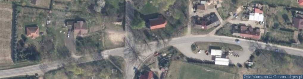 Zdjęcie satelitarne Mosty - żwirownia