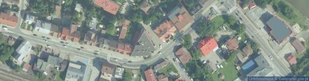 Zdjęcie satelitarne Mszana Dolna, ul. Św. Maksymiliana Marii Kolbego