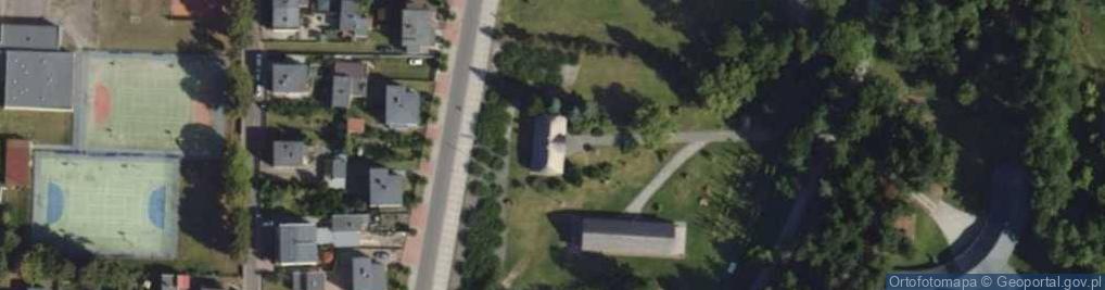 Zdjęcie satelitarne Muzeum Wikliniarstwa i Chmielarstwa - Nowy Tomyśl