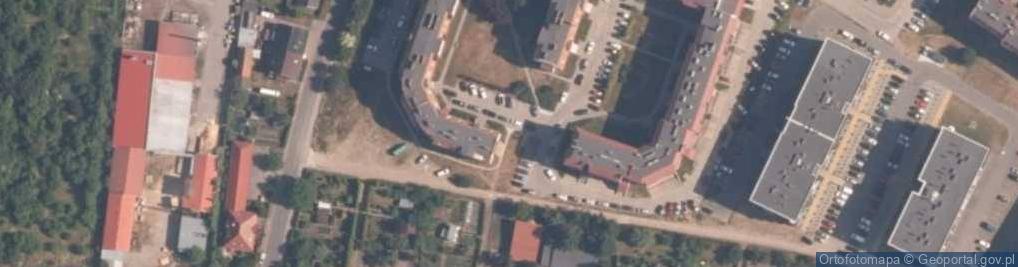 Zdjęcie satelitarne Namysłów main square