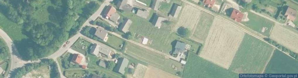 Zdjęcie satelitarne Nidek-kosciol