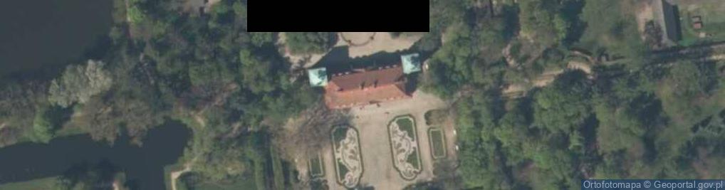 Zdjęcie satelitarne Nieborów Palace - The White Room