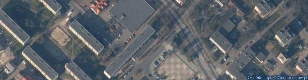 Zdjęcie satelitarne Nowogard - tablica1