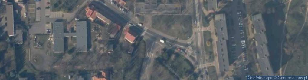 Zdjęcie satelitarne Nowogard - Tadeusza Kościuszki 1