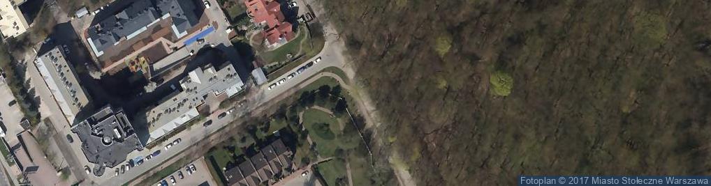 Zdjęcie satelitarne Nowoursynowska old