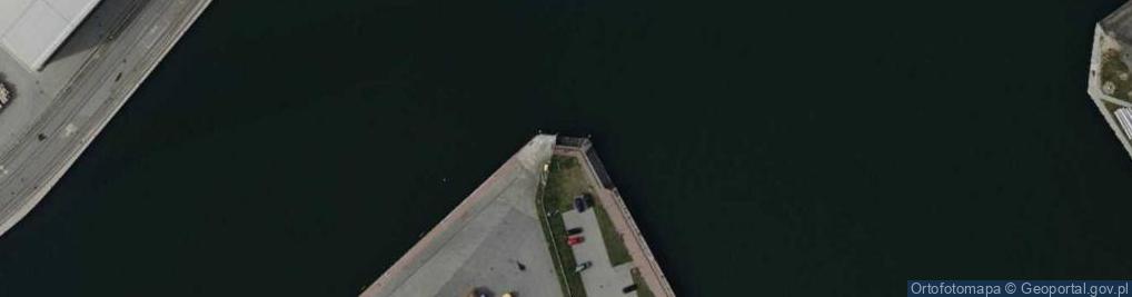 Zdjęcie satelitarne Nowt Port - prom