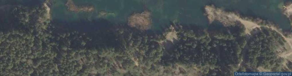 Zdjęcie satelitarne Ogrodniczki - Zwirownia - bagry