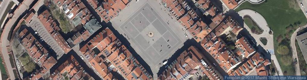 Zdjęcie satelitarne Old Town Warsaw waf-2012-1501-31(1945)