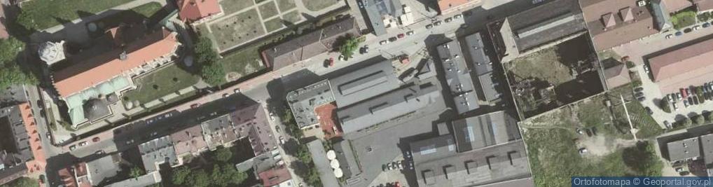 Zdjęcie satelitarne Old tram depot, 15 sw. Wawrzynca street,Kazimierz,Krakow,Poland