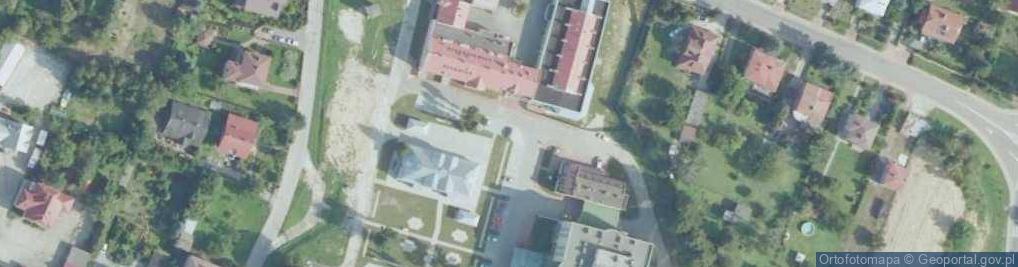 Zdjęcie satelitarne Opatow church 20070430 0936