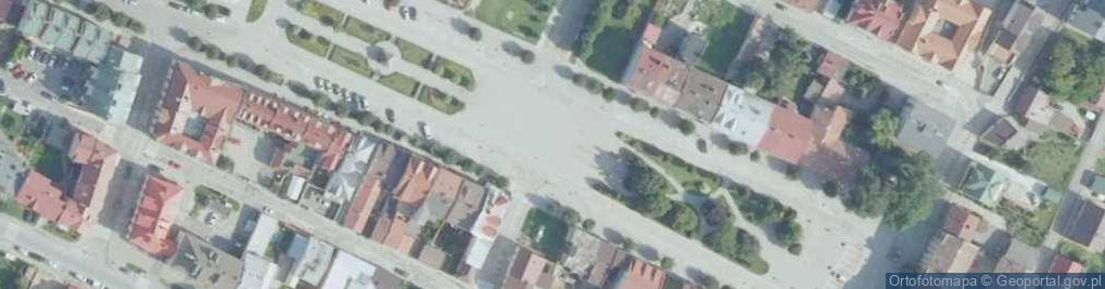 Zdjęcie satelitarne Opatow, rynek