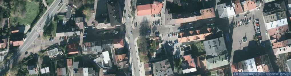 Zdjęcie satelitarne OSP Skoczow 2009-04-26