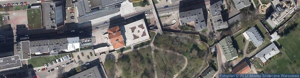 Zdjęcie satelitarne Ostrogski Palace Chopin Museum June 2010 h