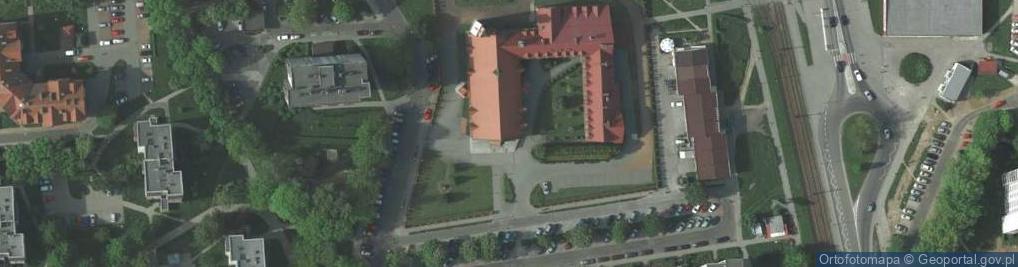 Zdjęcie satelitarne Our Lady of Perpetual Help Church (inside), 33 osiedle Bohaterow Wrzesnia,Nowa Huta,Krakow,Poland