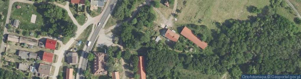 Zdjęcie satelitarne Owczary (woj lubuskie)-panorama