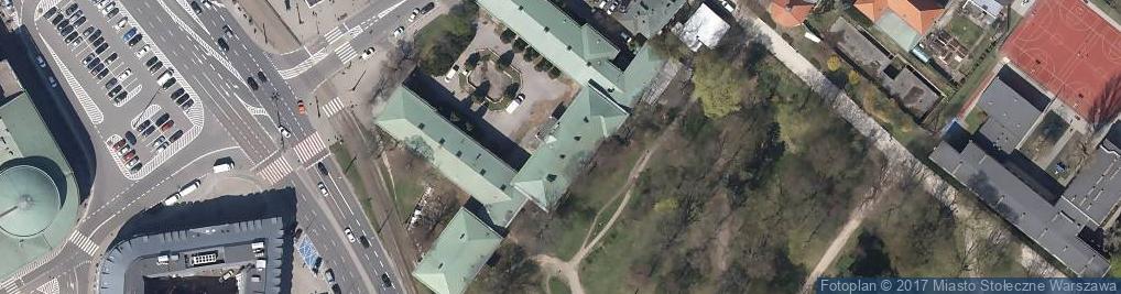 Zdjęcie satelitarne Pałac Błękitny